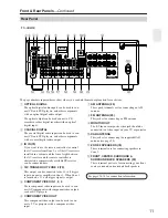 Preview for 11 page of Onkyo TX-SR653E Instruction Manual