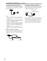 Preview for 24 page of Onkyo TX-SR653E Instruction Manual