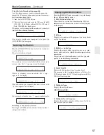 Preview for 57 page of Onkyo TX-SR653E Instruction Manual