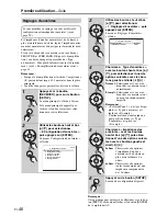 Preview for 46 page of Onkyo TX-SR806 AV Reciever (French) Manuel D'Instructions