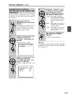 Preview for 47 page of Onkyo TX-SR806 AV Reciever (French) Manuel D'Instructions