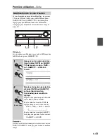 Preview for 49 page of Onkyo TX-SR806 AV Reciever (French) Manuel D'Instructions