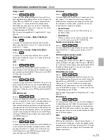 Preview for 71 page of Onkyo TX-SR806 AV Reciever (French) Manuel D'Instructions