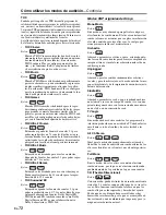 Preview for 192 page of Onkyo TX-SR806 AV Reciever (French) Manuel D'Instructions