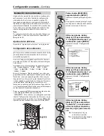 Preview for 194 page of Onkyo TX-SR806 AV Reciever (French) Manuel D'Instructions