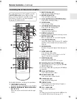 Preview for 15 page of Onkyo TX SR806 Instruction Manual