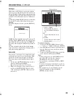 Preview for 89 page of Onkyo TX SR806 Instruction Manual