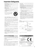 Preview for 3 page of Onkyo TX-SV636 Instruction Manual