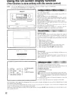 Preview for 22 page of Onkyo TX-SV828THX Instruction Manual