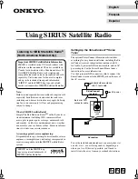 Preview for 1 page of Onkyo TXSR875S User Manual