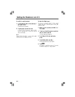 Предварительный просмотр 22 страницы Onkyo USR-5RF Instruction Manual