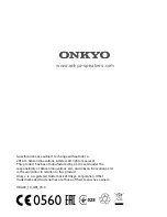 Предварительный просмотр 16 страницы Onkyo X3 User Manual