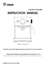 Preview for 1 page of ONLIM CM8501D-UL Instruction Manual