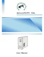 Online UPS Specialist Pty Ltd PP10KL User Manual preview