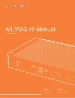 Preview for 1 page of Onlogic ML350G-10 Manual