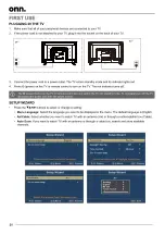 Предварительный просмотр 20 страницы Onn 100002458 User Manual