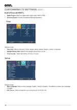 Предварительный просмотр 24 страницы Onn 100002458 User Manual