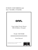 Preview for 1 page of Onn 100013388 User Manual