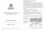 Предварительный просмотр 1 страницы Onn ONA11HO087 Product Manual