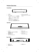 Предварительный просмотр 10 страницы Onn ONA18SB001 Instruction Manual