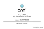 Preview for 1 page of Onn ONA19TB007 User Manual