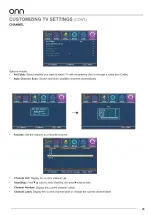 Предварительный просмотр 25 страницы Onn ONA43UB19E04 User Manual