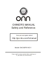 Onn ONC43FR19C11 Owner'S Manual preview