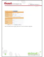 Предварительный просмотр 25 страницы Onnet Minuto+ Manual