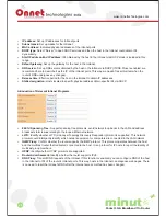 Предварительный просмотр 29 страницы Onnet Minuto+ Manual
