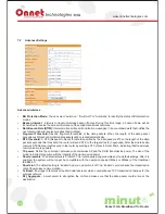 Предварительный просмотр 32 страницы Onnet Minuto+ Manual
