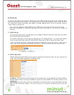 Предварительный просмотр 33 страницы Onnet Minuto+ Manual