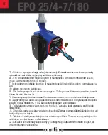 Предварительный просмотр 18 страницы ONNLINE EPO 25/4-7/180 User Manual