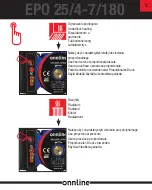 Предварительный просмотр 19 страницы ONNLINE EPO 25/4-7/180 User Manual