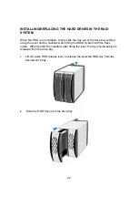 Preview for 22 page of Onnto USB 2.0 /FIREWIRE 800 2-Bay RAID System User Manual