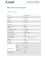 Preview for 3 page of Onor Technology Limited Ultimate SERIES User Manual