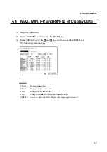 Preview for 73 page of ONOSOKKI TS-3200A Instruction Manual