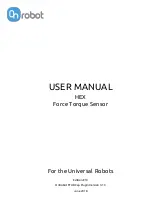 OnRobot HEX-E v1 User Manual preview