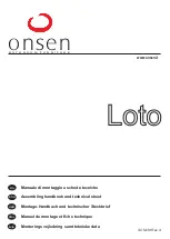 onsen Loto Assembling Handbook And Technical Sheet предпросмотр