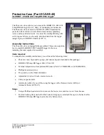 Предварительный просмотр 1 страницы Onset CASE-4X Manual