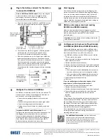 Предварительный просмотр 2 страницы Onset HOBO MicroRX RX210 Series Quick Start