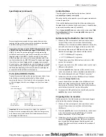 Предварительный просмотр 2 страницы Onset HOBO U-DT-1 Manual