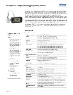 Onset InTemp CX40 Series Manual предпросмотр