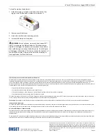 Предварительный просмотр 6 страницы Onset InTemp CX40 Series Manual