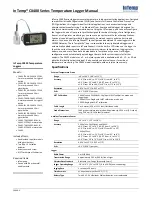 Onset InTemp CX402-T205 Quick Start Manual preview