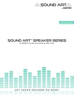 ONSIA Sound Art Series Installation Manual & Operating Instructions предпросмотр