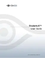 OnSSI Ocularis-X User Manual preview