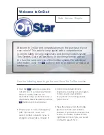 Preview for 2 page of OnStar FMV Owner'S Manual