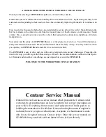 Preview for 2 page of Ontario Drive & Gear Centaur V2001DT Operator'S Manual