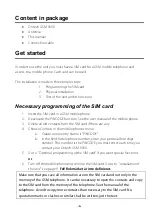 Preview for 6 page of Ontech GSM 9030 User Manual