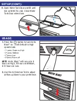 Preview for 4 page of Ontel Arctic Blast 19001 Product Manual